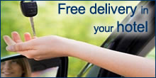 Free delivery in your hotel with Sorrento Car Rent